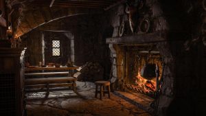 Seasonal | Medieval Tavern Inn Wall Mural Seasonal Seasonal