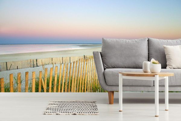 Seasonal | Sandy Beach At Twilight Wallpaper Mural Beach & Tropical Beach & Tropical