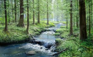 Seasonal | Spring Serenity Wallpaper Mural Forests Forests