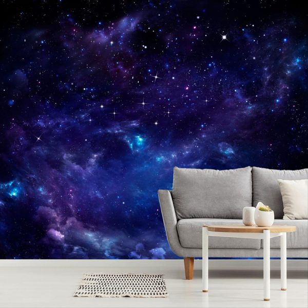 Space | Beautiful Starry Sky Mural Wallpaper Colors Colors