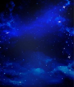 Space | Blue Starry Sky Mural Wallpaper Space Space