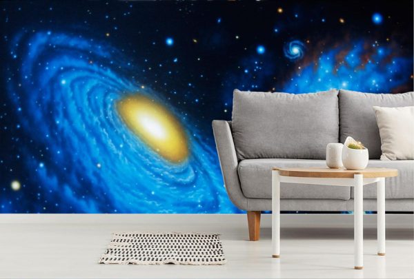 Space | Compact Group Of Galaxies Wall Mural Space Space