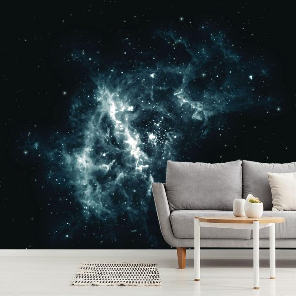 Space | Galactic Burst Wallpaper Mural Space Space