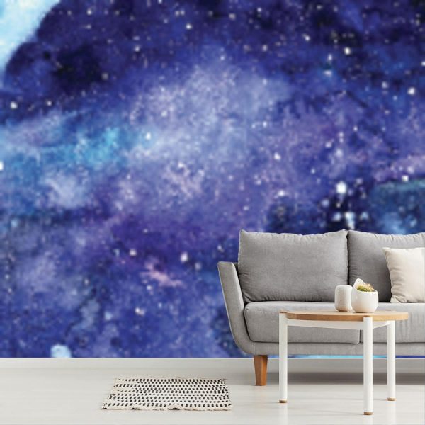 Space | Galaxy Watercolor Wallpaper Mural Space Space