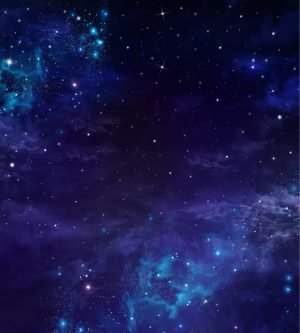 Space | Glowing Galaxies in Outer Space Wall Mural Space Space