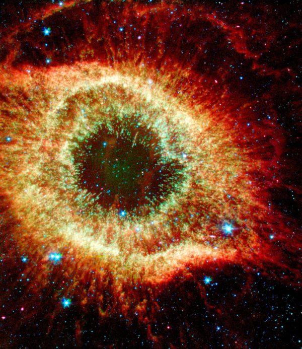 Space | Infrared Helix Nebula Wall Mural Space Space