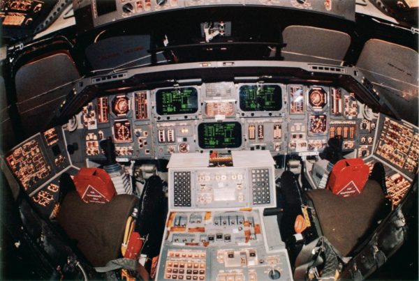 Space | Shuttle Controls Wall Mural Space Space