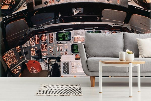 Space | Shuttle Controls Wall Mural Space Space