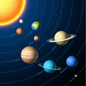 Space | Solar System Planets Wallpaper Mural Space Space