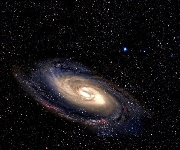 Space | Spiral Galaxy In Deep Space Wall Mural Space Space