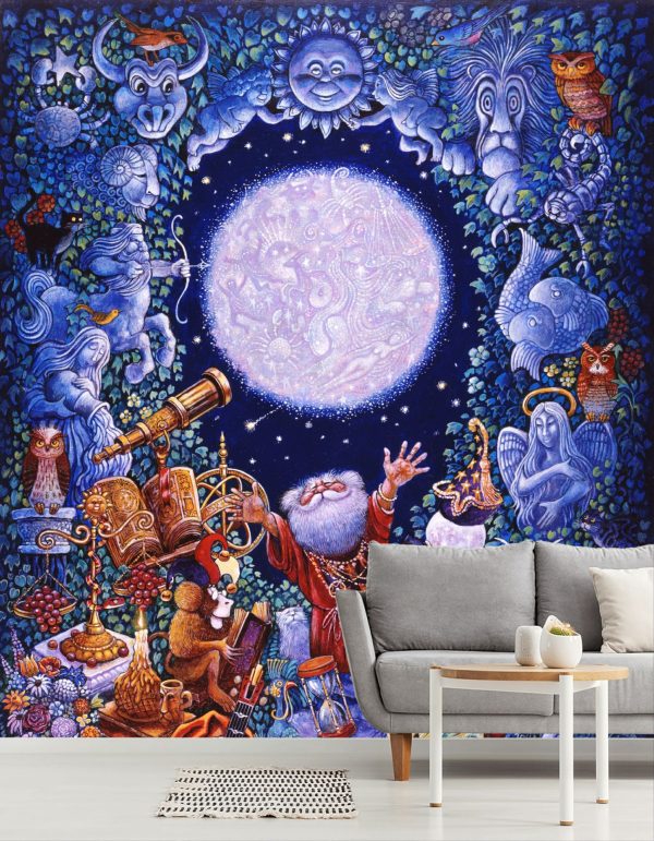 Space | Star Man 2 Wall Mural Kids Rooms Kids Rooms