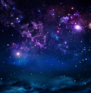 Space | Starry Clouds Wall Mural Space Space