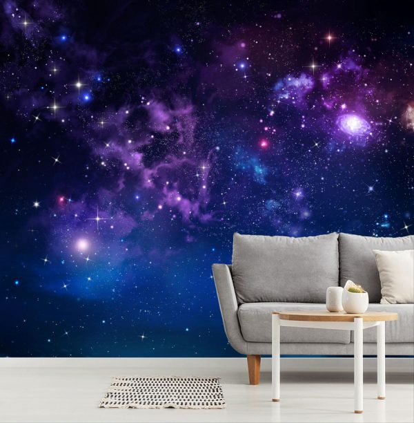 Space | Starry Clouds Wall Mural Space Space