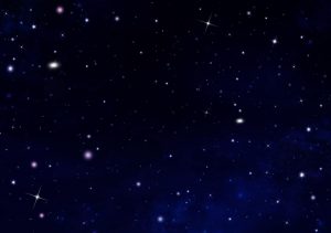 Space | Stars In The Dark Night Sky Mural Wallpaper Space Space