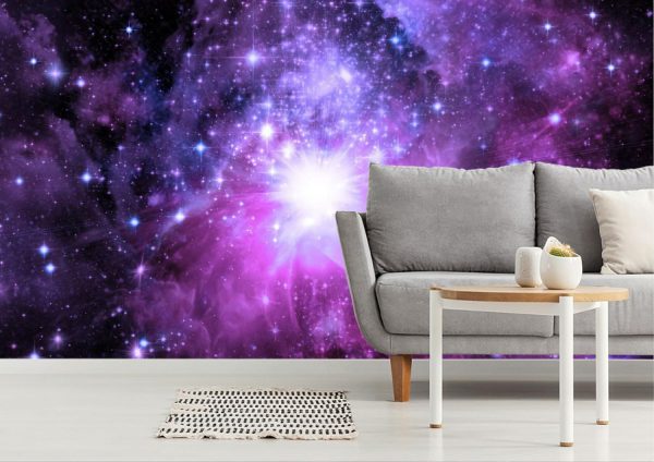 Space | Ultra Violet Galaxy Wallpaper Mural Space Space