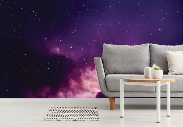 Space | Ultra Violet Night Wallpaper Mural Space Space