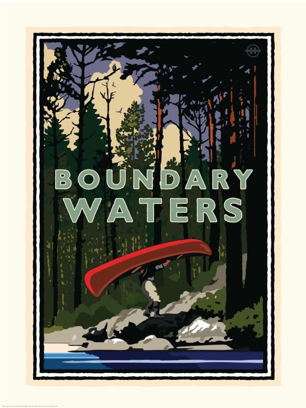 Sports | Boundary Waters Portage Mural Wallpaper Sports Sports