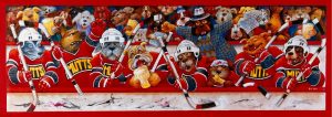 Sports | Hockey Mutts Mural Wallpaper Sports Sports