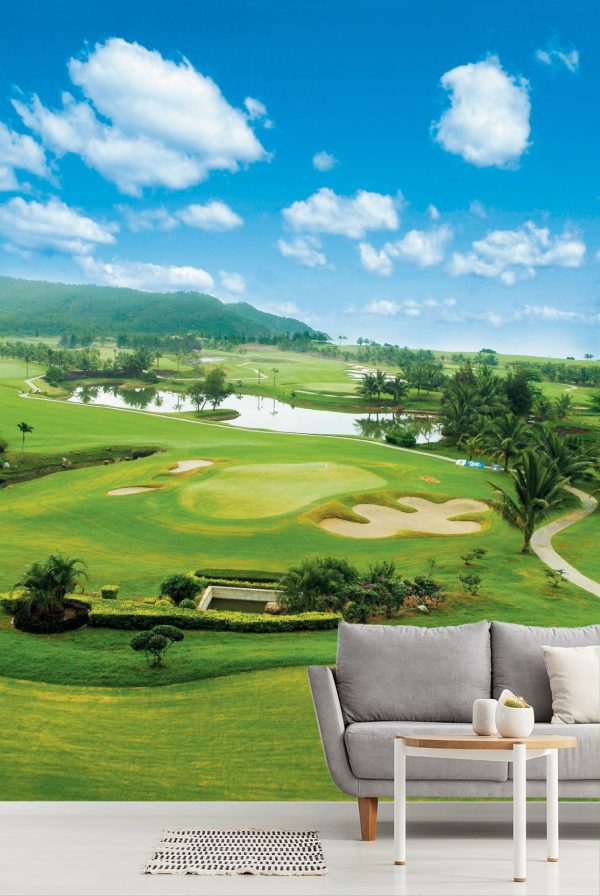 Sports | Perfect Day Golf Course Wall Mural Sports Sports