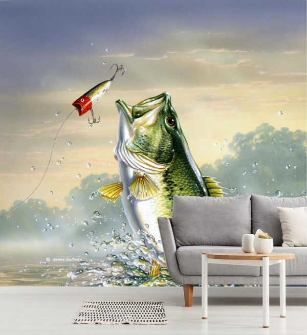 Sports | Throwin The Plug Wall Mural Animals Animals