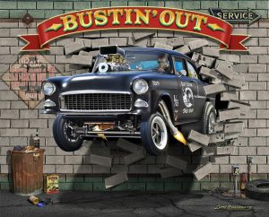 Styles | Break on Thru ’55 Chevy Wall Mural Styles Styles