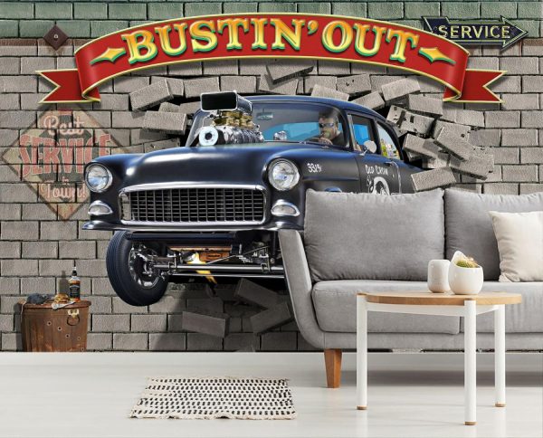 Styles | Break on Thru ’55 Chevy Wall Mural Styles Styles