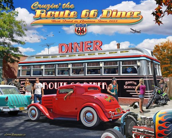 Styles | Cruzin’ the Route 66 Diner Mural Styles Styles