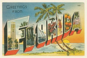 Styles | Greetings From Florida Wallpaper Mural Beach & Tropical Beach & Tropical