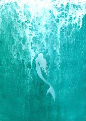 Styles | Mermaid Rising Wallpaper Mural Activities & Leisure Activities & Leisure