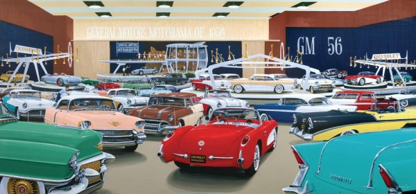 Styles | Motorama 1956 Wall Mural Styles Styles