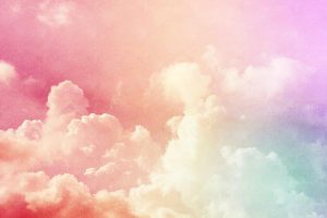 Styles | Pastel Rainbow Clouds Wallpaper Mural Kids Rooms Kids Rooms