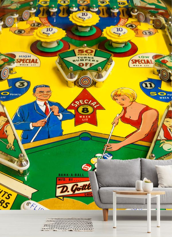 Styles | Pinball Pool Mural Wallpaper Styles Styles