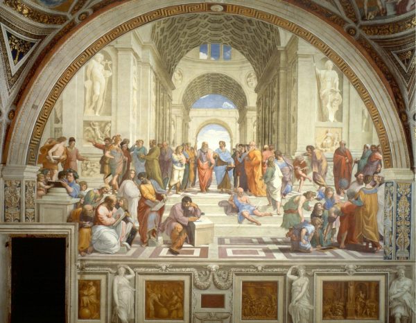 Styles | School Of Athens Wall Mural Fine Art Fine Art