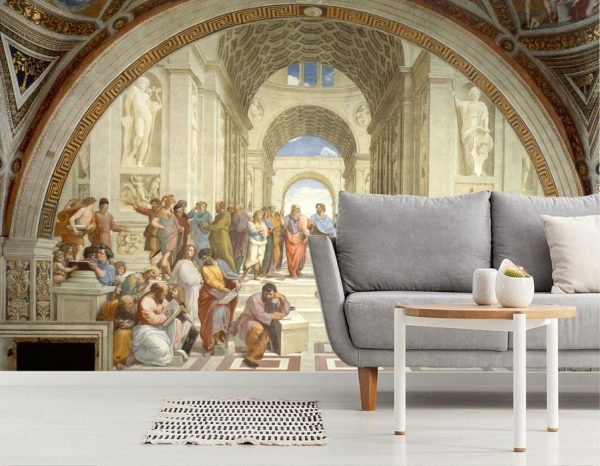 Styles | School Of Athens Wall Mural Fine Art Fine Art