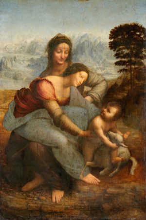 Styles | Virgin And Child With St. Anne Wall Mural Fine Art Fine Art