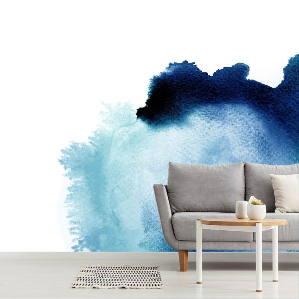 Textures & Backgrounds | Abstract Hand Painted Watercolor Mural Wallpaper Textures & Backgrounds Textures & Backgrounds