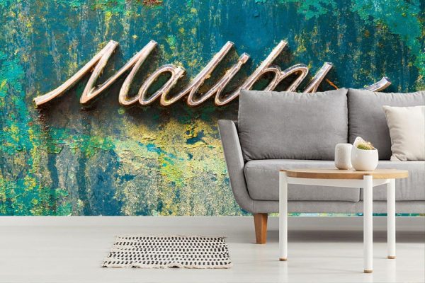 Textures & Backgrounds | Malibu Blue Wall Mural Textures & Backgrounds Textures & Backgrounds