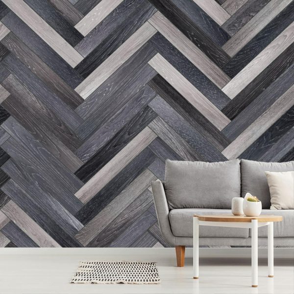 Textures & Backgrounds | Wood Herringbone Pattern Mural Wallpaper Textures & Backgrounds Textures & Backgrounds