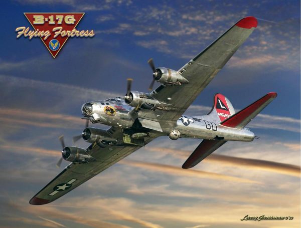 Transportation | B-17 Special Delivery Mural Wallpaper Transportation Transportation