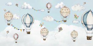 Transportation | Balloons Bonanza Wallpaper Mural Transportation Transportation