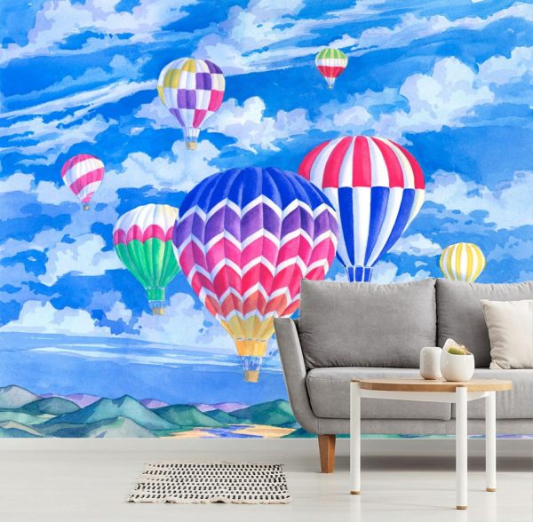 Transportation | Balloons II Wallpaper Mural Transportation Transportation