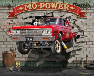 Transportation | Break on Thru Mopar Wall Mural Kids Rooms Kids Rooms