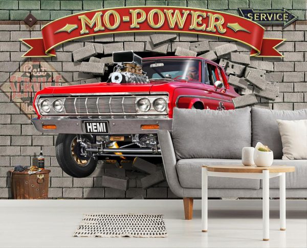 Transportation | Break on Thru Mopar Wall Mural Kids Rooms Kids Rooms