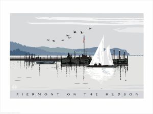 Transportation | Ducks In Piermont Wall Mural Transportation Transportation