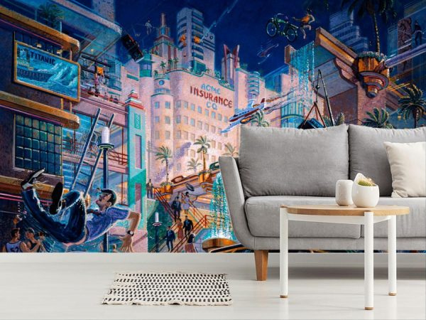 Transportation | Insurance Man’s Nightmare Wall Mural Styles Styles