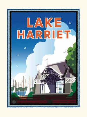 Transportation | Lake Harriet Pavilion Wallpaper Mural Transportation Transportation