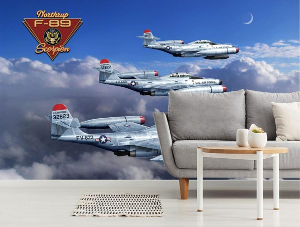 Transportation | Northrup F-89 Scorpion Wall Mural Transportation Transportation