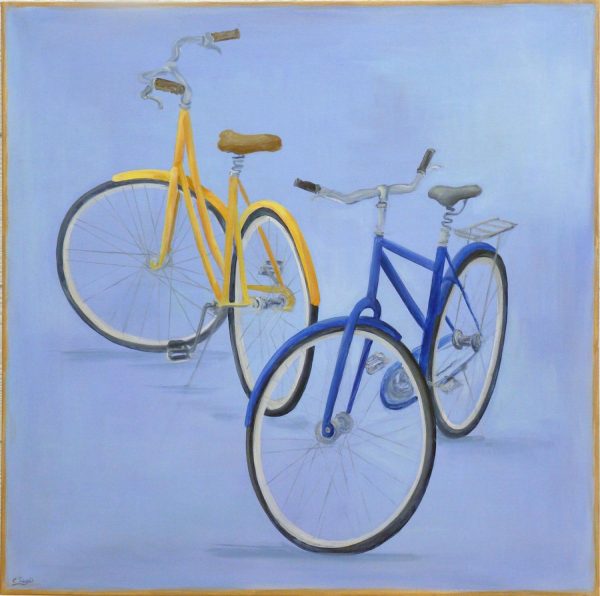 Transportation | Pair Of Bikes Wall Mural Sports Sports