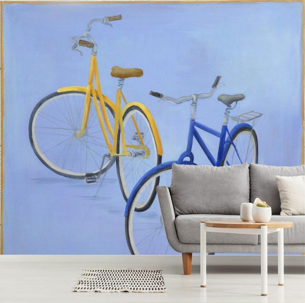 Transportation | Pair Of Bikes Wall Mural Sports Sports