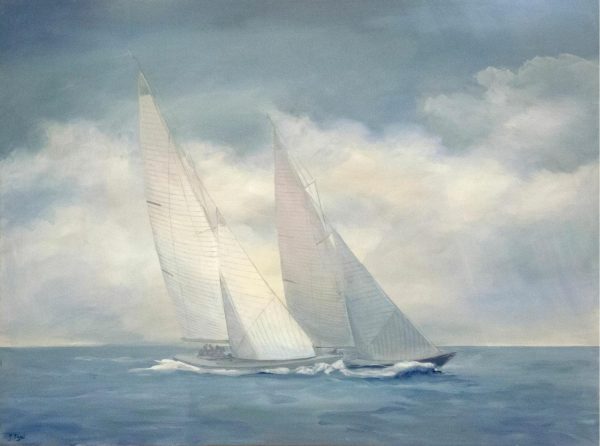 Transportation | Sailboat Voyage Wall Mural Transportation Transportation